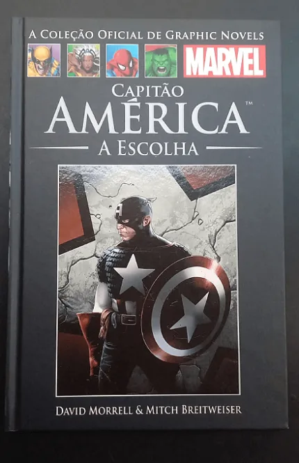 Capitão América, a escolha - A coleção oficial de graphic novels Marvel - Vol.55 (Capa dura)