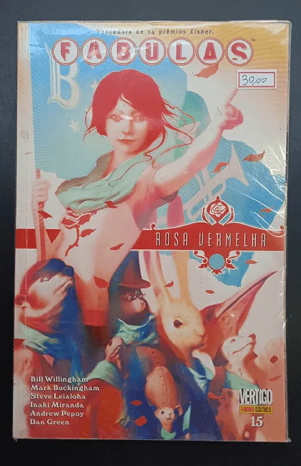 Fábulas - Volume 15, Rosa vermelha - Imagem 1