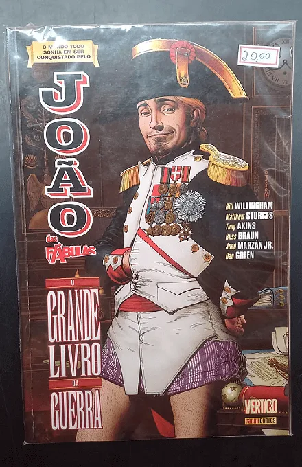 João das Fábulas - O grande livro da guerra - Imagem 1