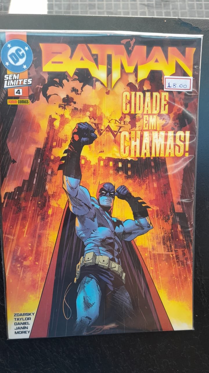 48 Batman Sem Limites 4 - Cidade em Chamas - Imagem 1