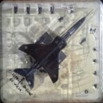 Miniatura De Avião De Combate A Jato: Sepecat Jaguar GR - MK1A preto