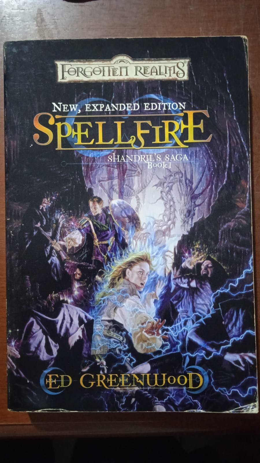 WhatsApp Image 2026-03-25 at 16.03.49 Spell Fire: Shandril's saga Book 1 - Forgotten Realms, New, Expanded Edition (Em Inglês) - Imagem 1