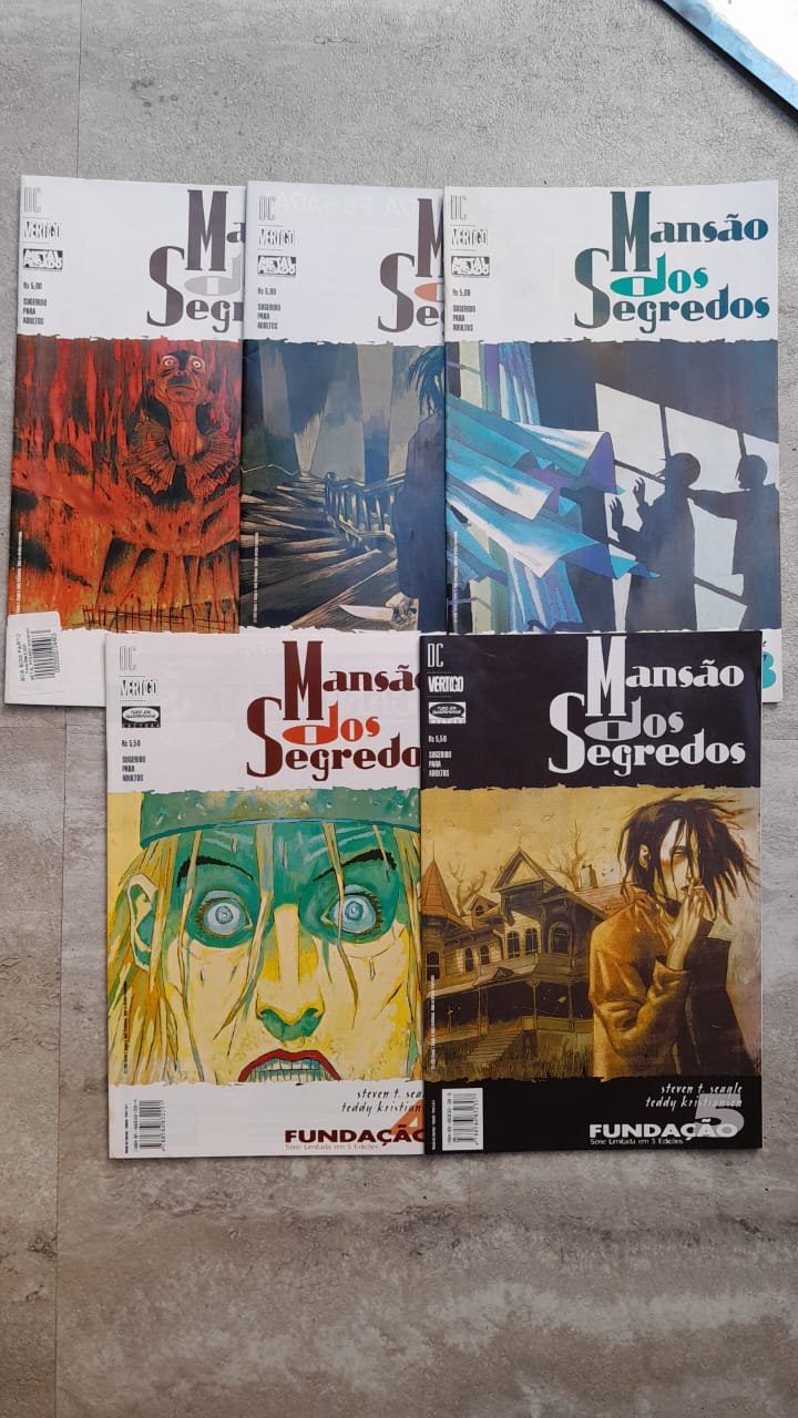 15 Mansão dos Segredos completo 1 ao 5 - Imagem 1