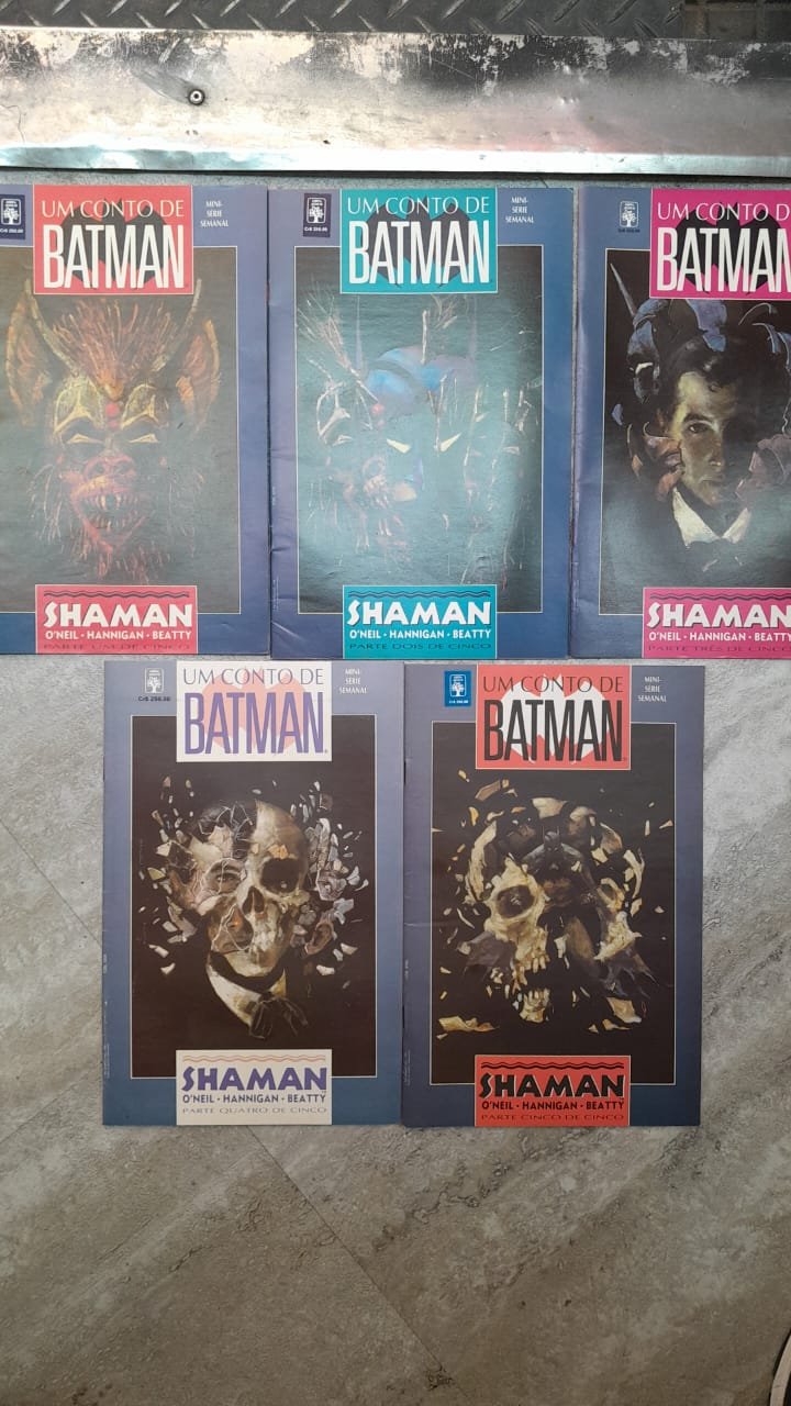 22 Um Conto de Batman Shaman completo 1 ao 5 - Imagem 1