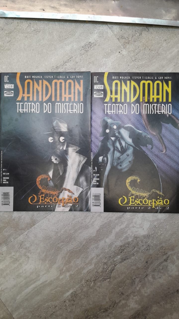 32 Sandman Teatro do Mistério O Escorpião completo 1 e 2 - Imagem 1