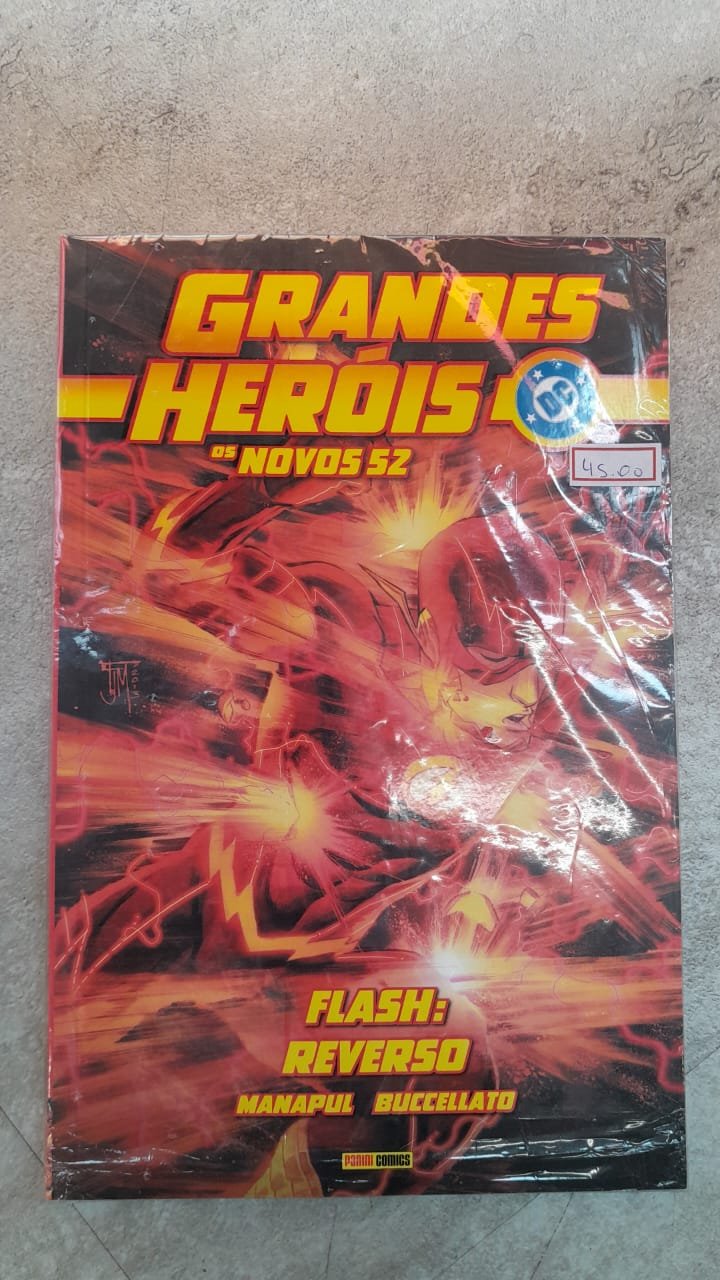 32 Grandes Heróis DC Os Novos 52 vol. 36 Flash: Reverso - Imagem 1