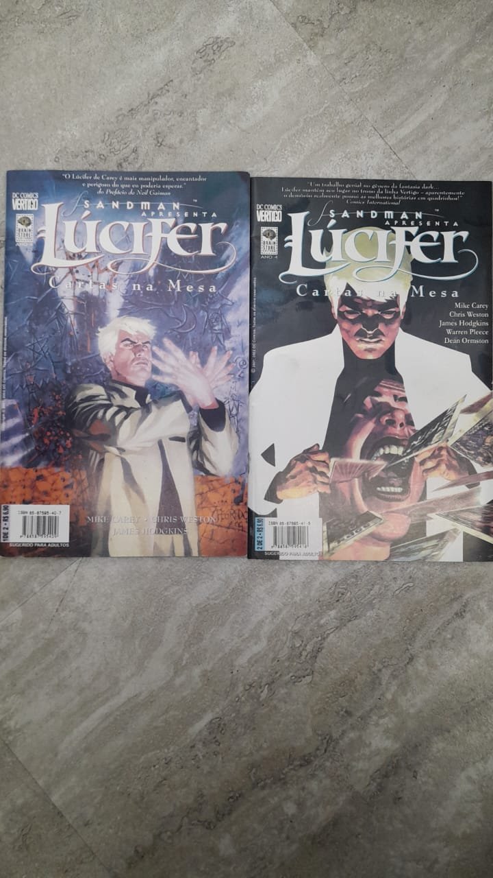 44 Lúcifer Cartas na Mesa completo 1 e 2 - Imagem 1