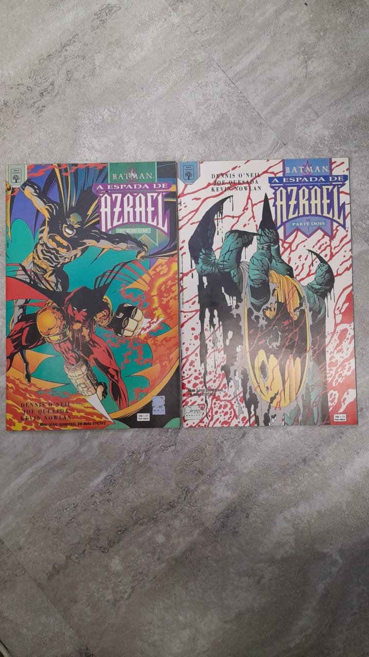 45 Batman A Espada de Azrael completo 1 e 2 - Imagem 1