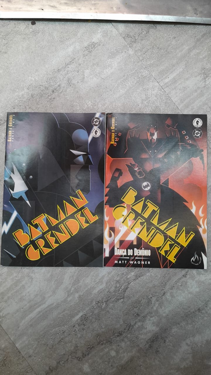 49 Batman Grendel completo 1 e 2 - Imagem 1