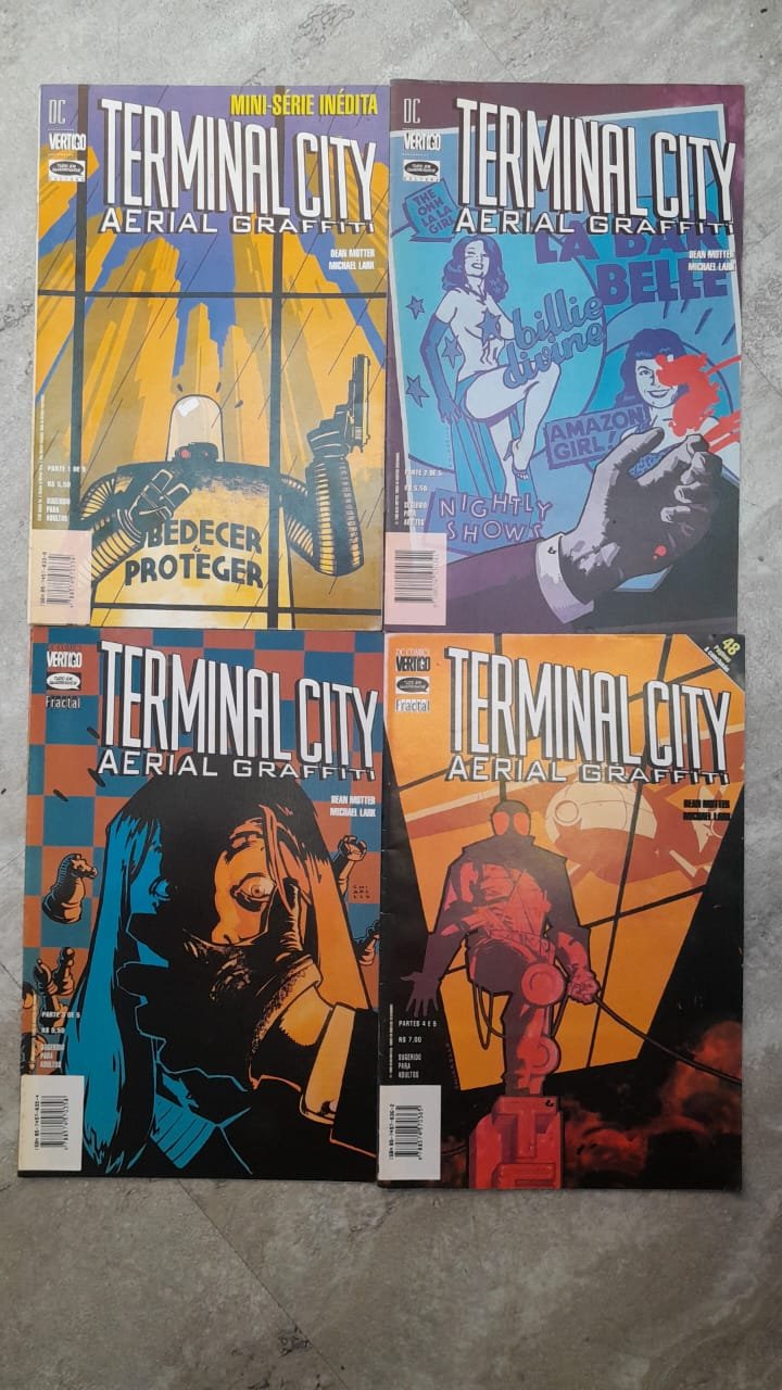 51 Terminal City Aerial Graffiti completo 1 ao 4 - Imagem 1