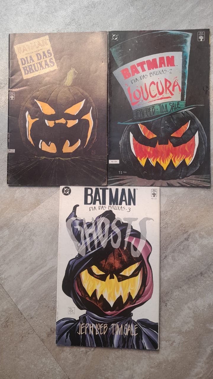 61 Batman Dia das Bruxas completo 1 ao 3 - Imagem 1