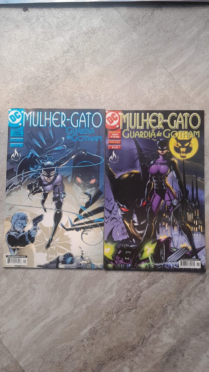 63 Mulher-Gato Guardiã de Gotham completo 1 e 2 - Imagem 1
