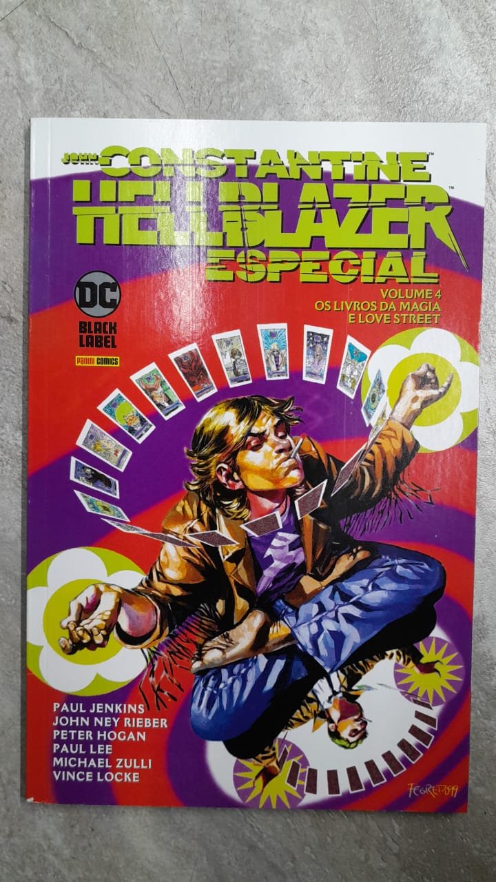 27 John Constantine Hellblazer Especial vol. 4 Os Livros da Magia/ Love Street - Imagem 1
