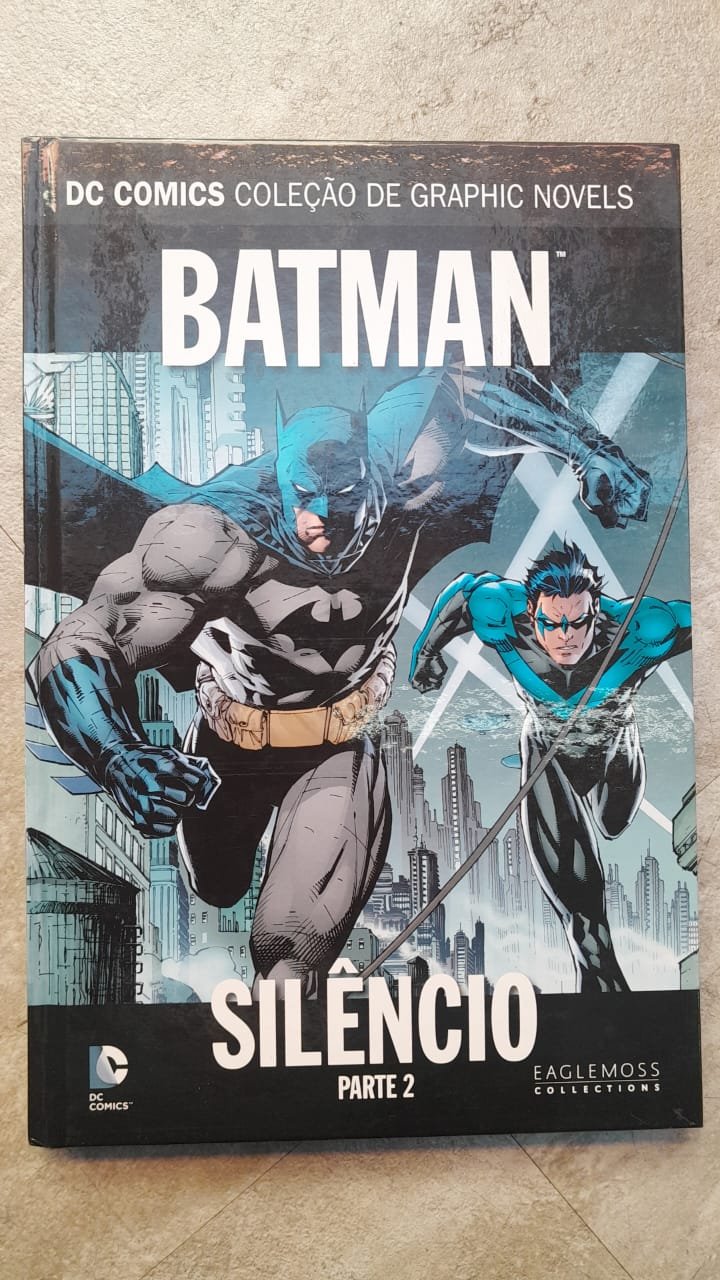 69 Batman Silêncio parte 2 Coleção de Graphic Novels DC Comics Eaglemoss - Imagem 1