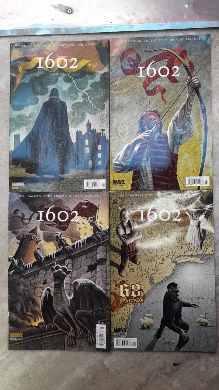 16 1602 - Neil Gaiman Andy Kubert - Imagem 1