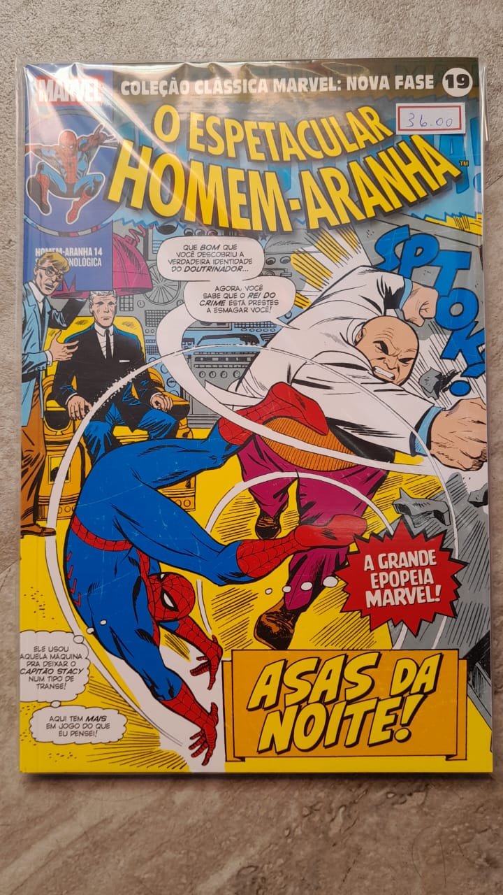 23 Coleção Clássica Marvel Nova Fase: O Espetacular Homem-Aranha 14 - Imagem 1