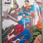 Superman Homem-Aranha capa variante 2 por Mikel Janín