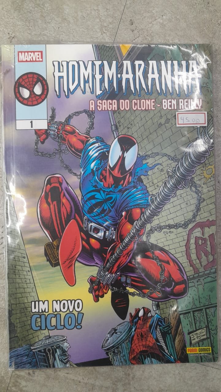 56 Homem-Aranha A Saga do Clone vol.1 - Ben Reilly - Imagem 1