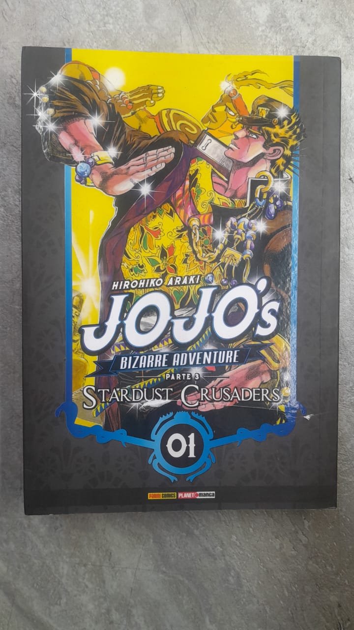 63 JoJo's Bizarre Adventure parte 3 vol. 1 Stardust Crusaders - Imagem 1