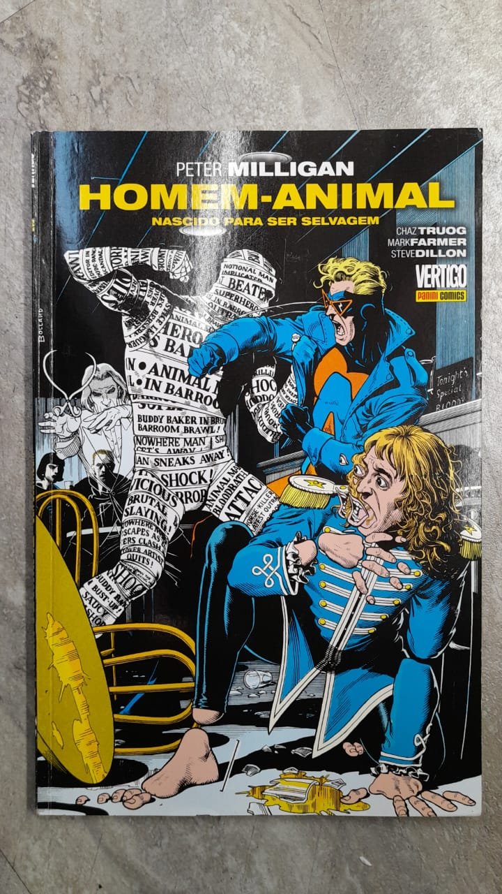 73 Homem-Animal Nascido Para Ser Selvagem - Imagem 1