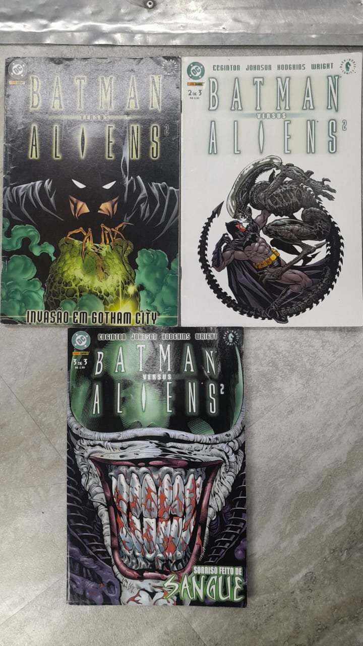 12 Batman versus Aliens 2 completo 1 ao 3 - Imagem 1