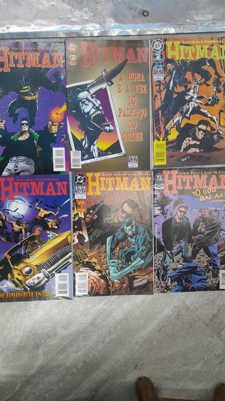 13 Hitman 10000 Balas completo 1 ao 5 - Imagem 1