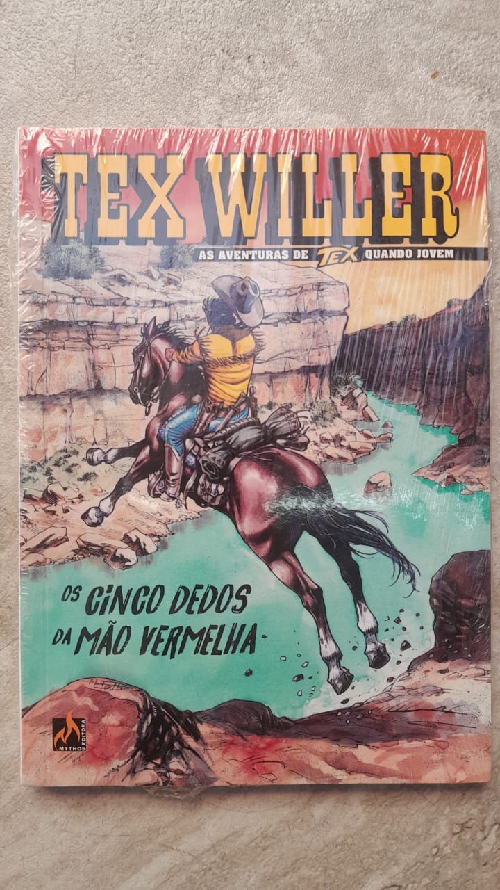15 Tex Willer Os Cinco Dedos da Mão Vermelha - Imagem 1