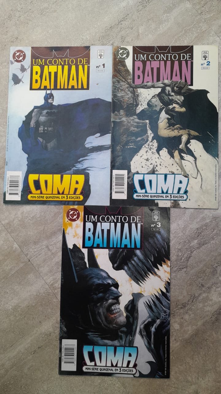 17 Um Conto de Batman Coma completo 1 ao 3 - Imagem 1