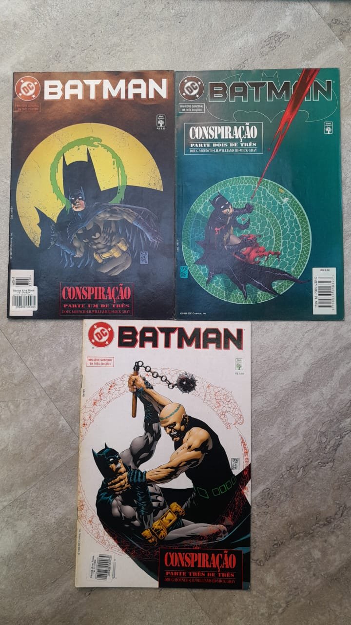 21 Batman Conspiração completo 1 ao 3 - Imagem 1