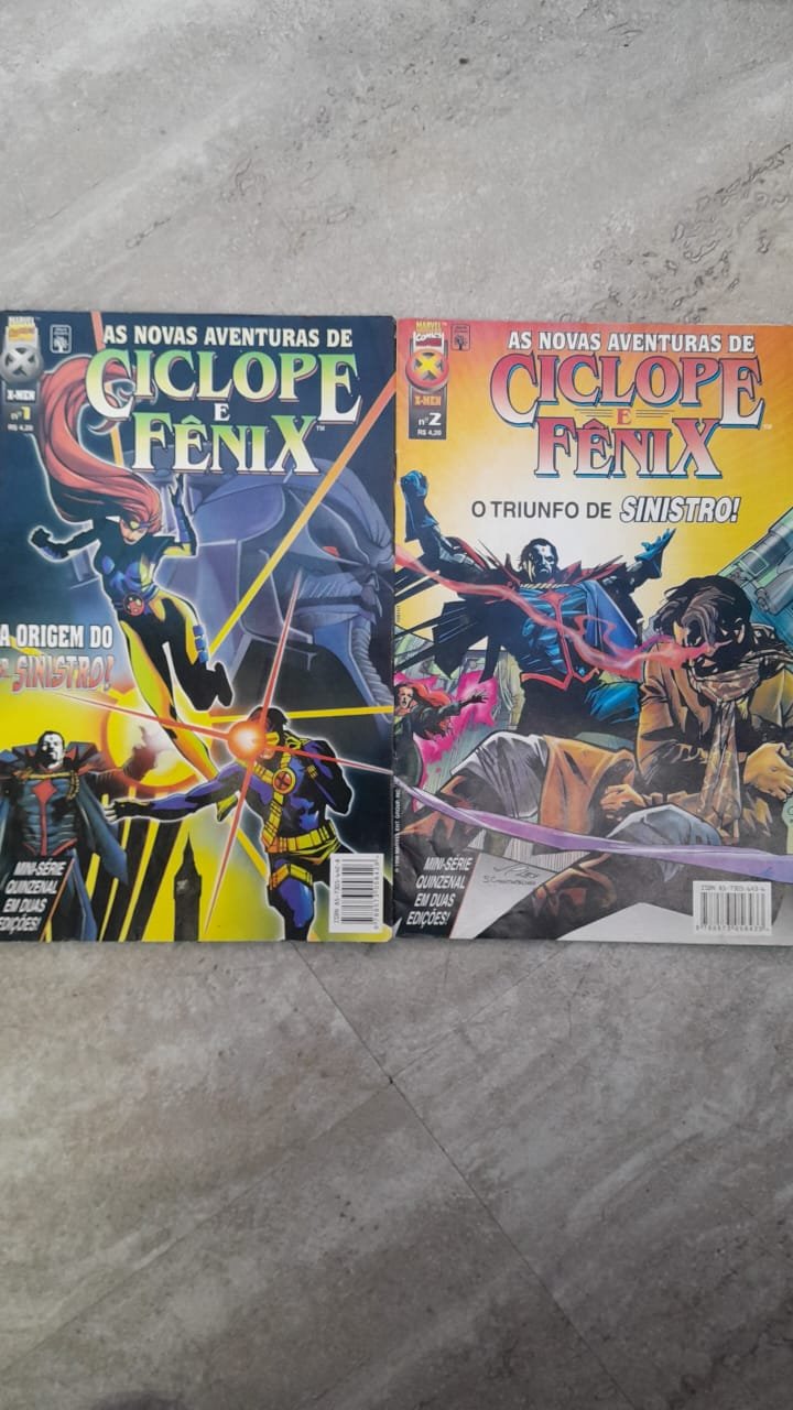 36 As Novas Aventuras de Ciclope e Fênix completo 1 e 2 - Imagem 1
