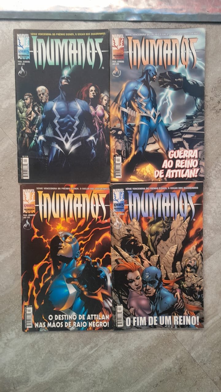 44 Inumanos completo 1 ao 4 - Imagem 1