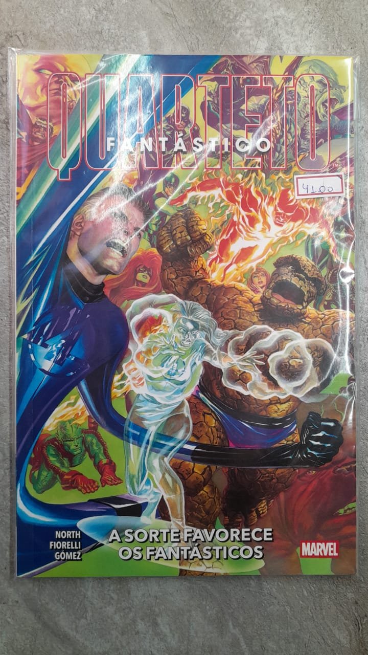47 Quarteto Fantástico vol. 4 A Sorte Favorece os Fantásticos - Imagem 1