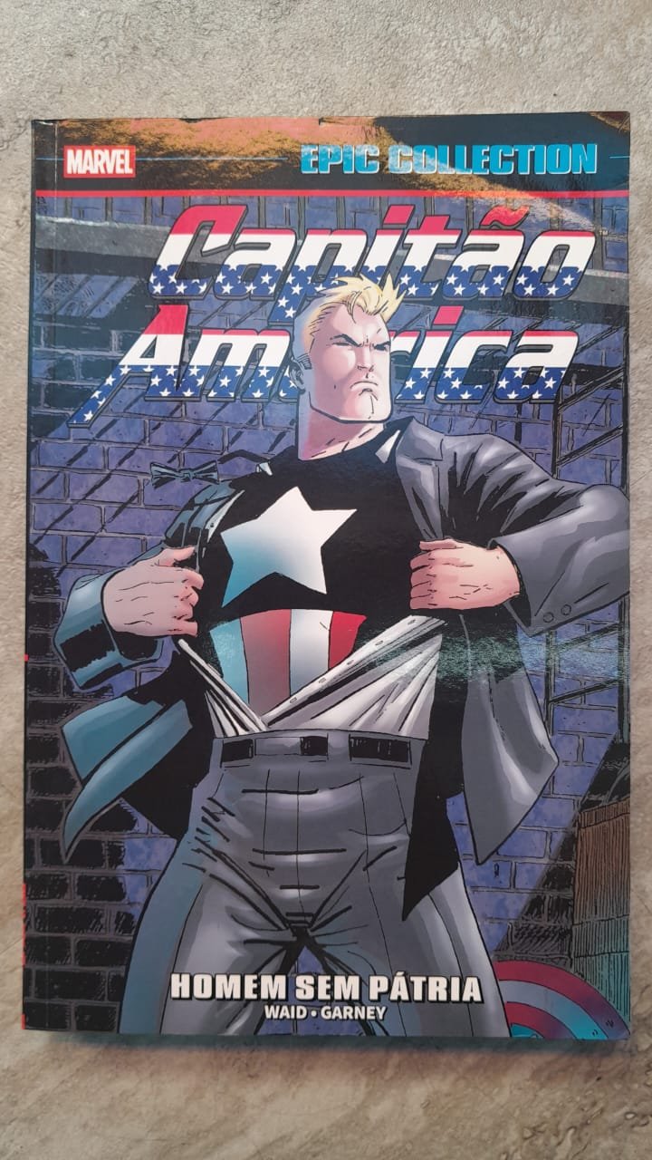 53 Epic Collection Capitão América Homem sem Pátria - Imagem 1