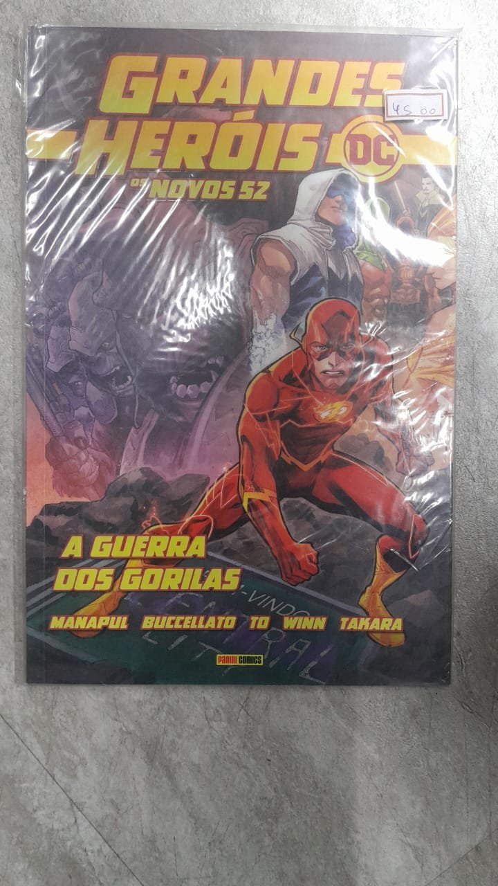 6 Grandes Heróis DC Os Novos 52! A Guerra dos Gorilas - Imagem 1