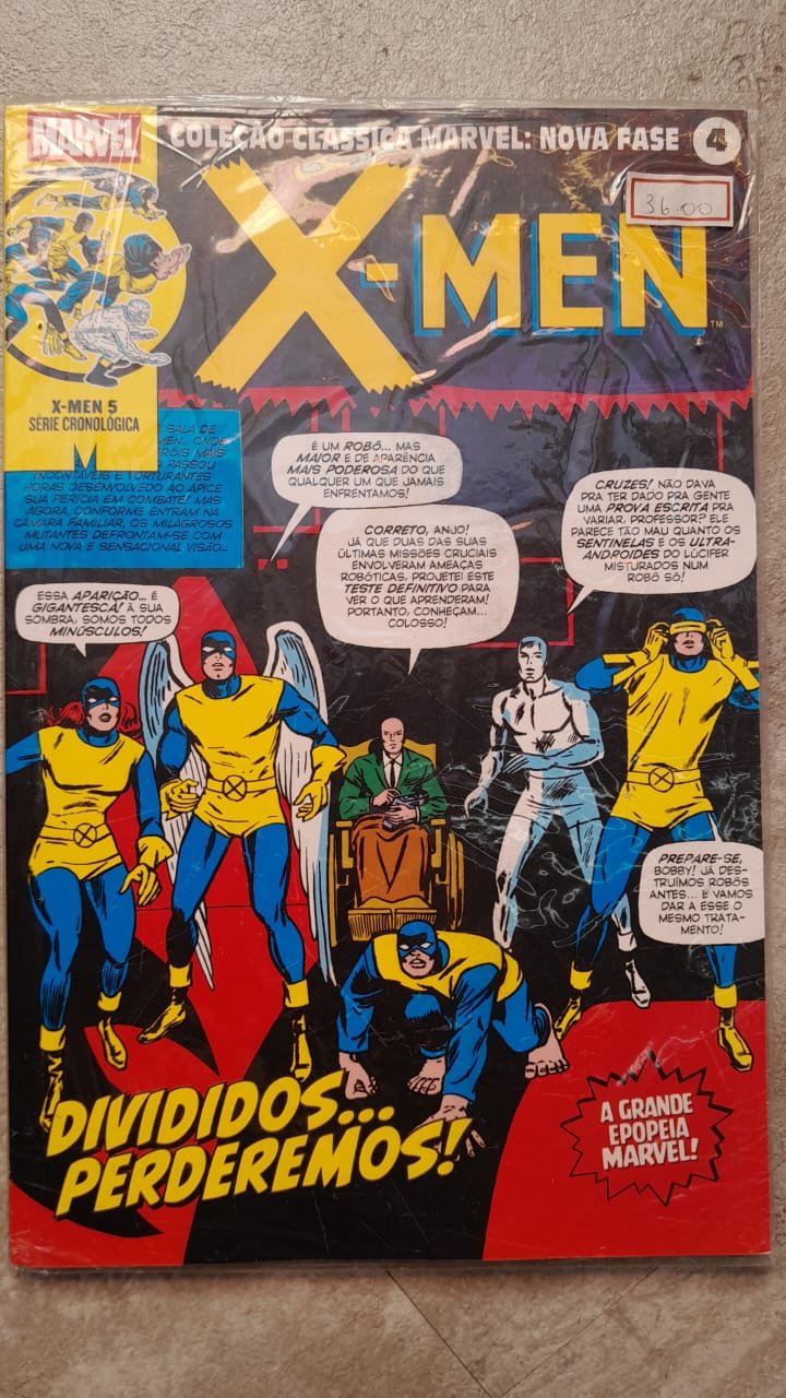 60 Coleção Clássica Marvel: nova fase 4 X-Men 5 - Imagem 1