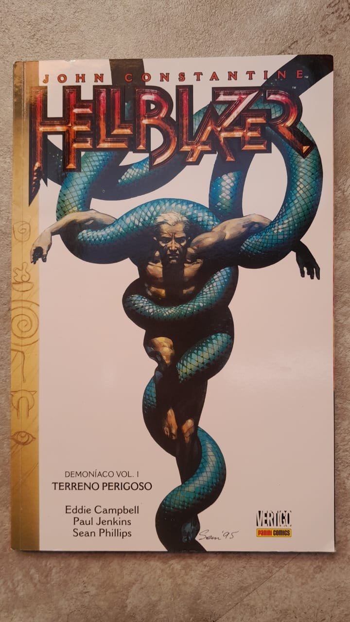 69 John Constantine Hellblazer Demoníaco vol. 1 Terreno Perigoso - Imagem 1