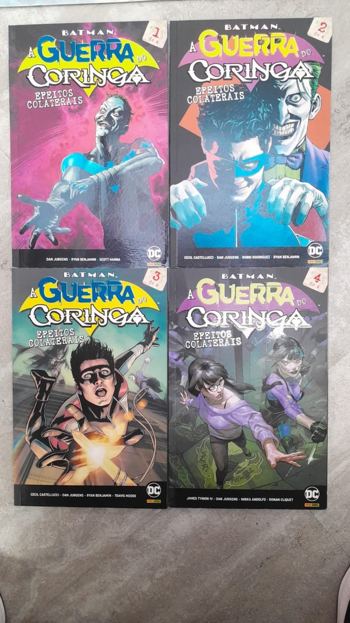 75 Batman A Guerra do Coringa completo 1 ao 4 - Imagem 1