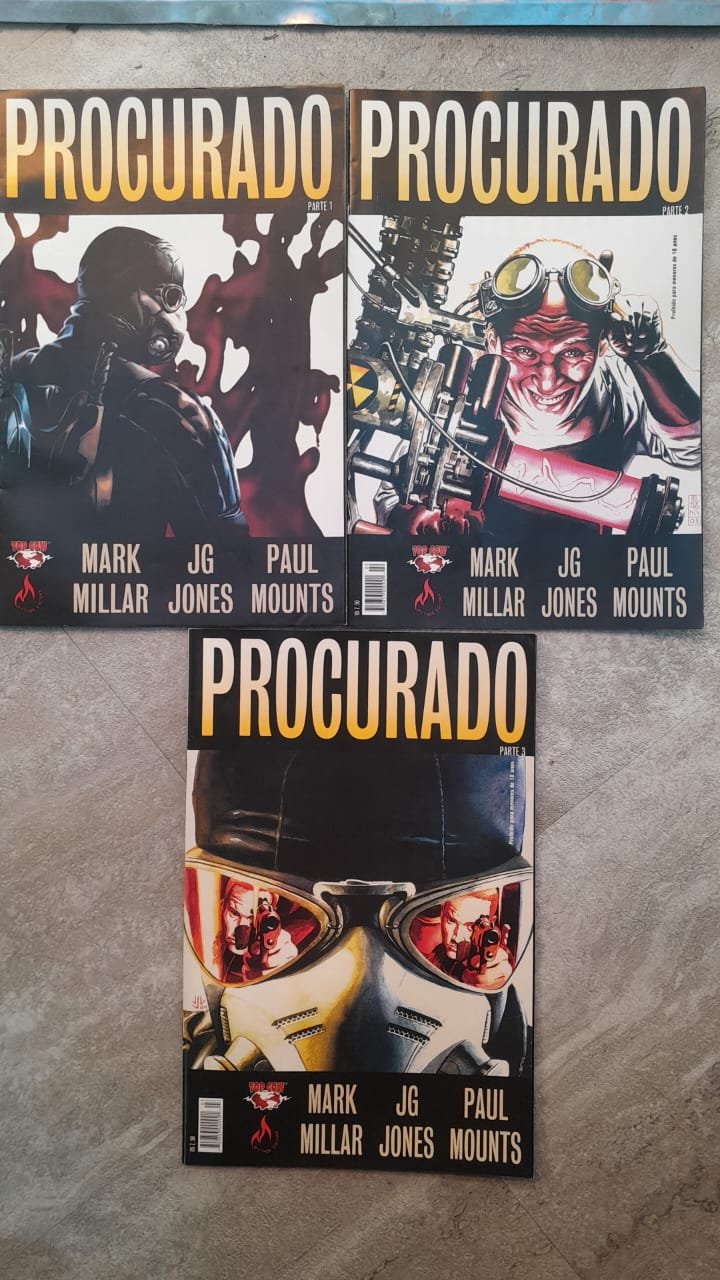 8 Procurado completo 1 ao 3 - Imagem 1