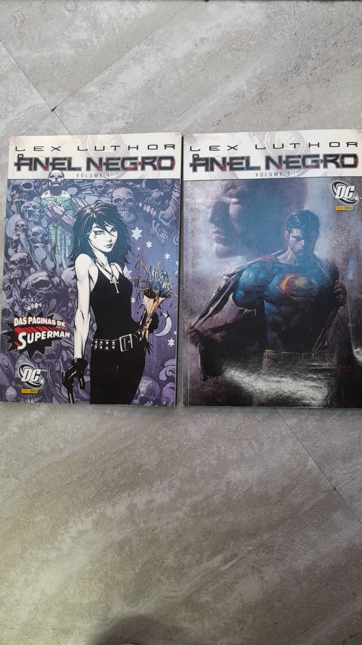 80 Lex Luthor O Anel Negro completo 1 e 2 - Imagem 1