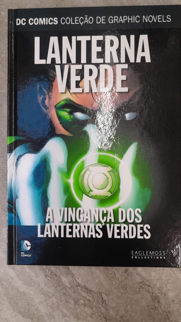 9 Coleção de Graphic Novels DC Eaglemoss Lanterna Verde A Vingança dos Lanternas Verdes - Imagem 1