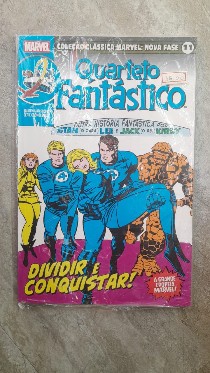 101 Coleção Clássica Marvel Nova Fase 11: Quarteto Fantástico 15 - Imagem 1