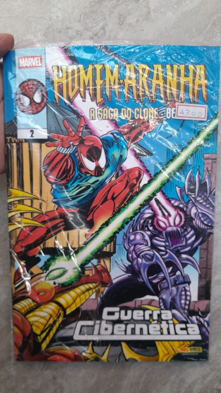 18 Homem-Aranha A Saga do Clone - Ben Reilly 2: guerra cibernética - Imagem 1
