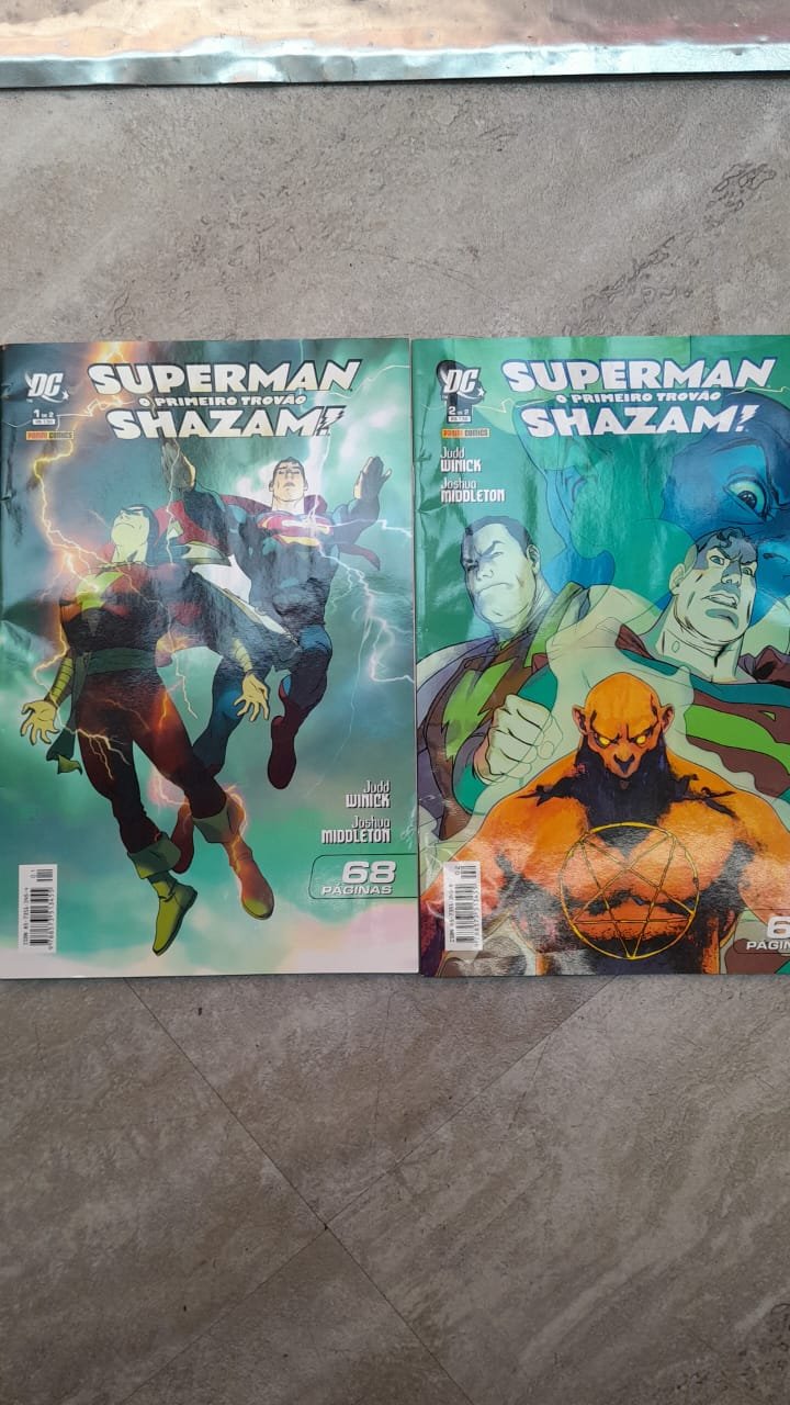 28 Superman & Shazam!: O Primeiro Trovão completo 1 e 2 - Imagem 1