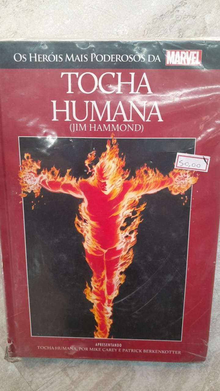 33 Os Heróis Mais Poderosos da Marvel Tocha Humana (Jim Hammond) - Imagem 1
