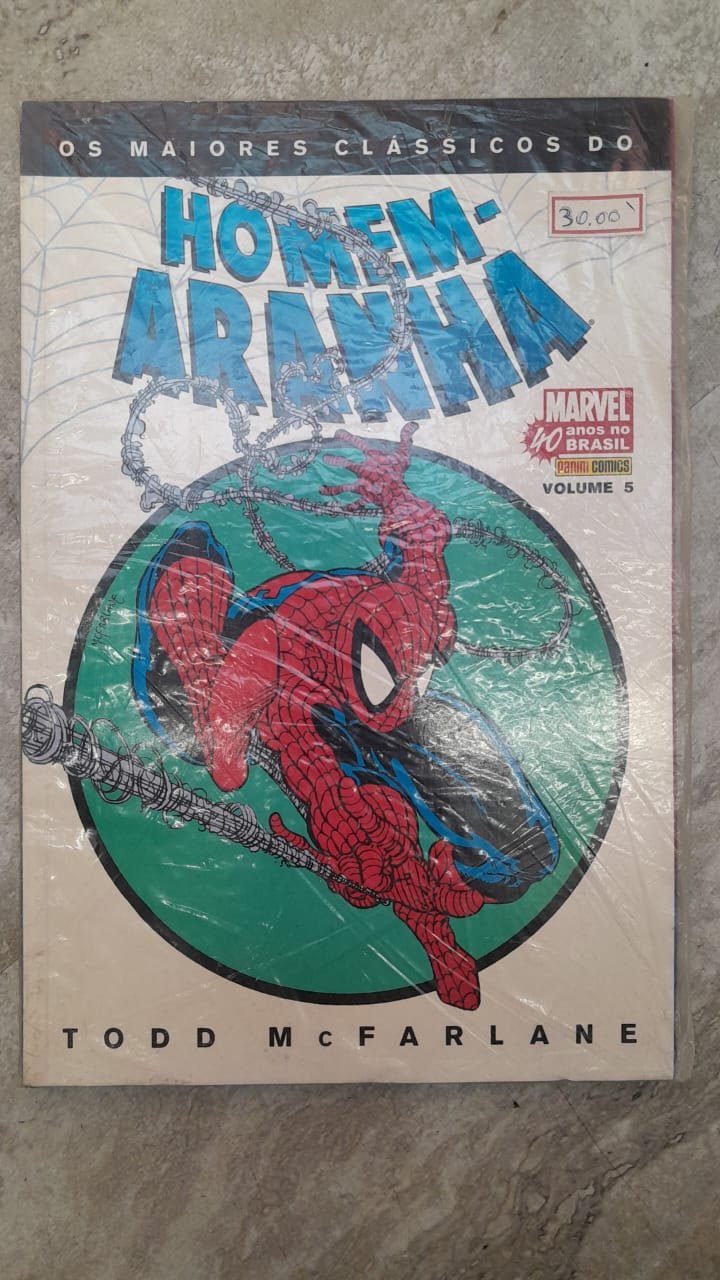 35 Os Maiores Clássicos do Homem-Aranha - Todd McFarlane - Imagem 1