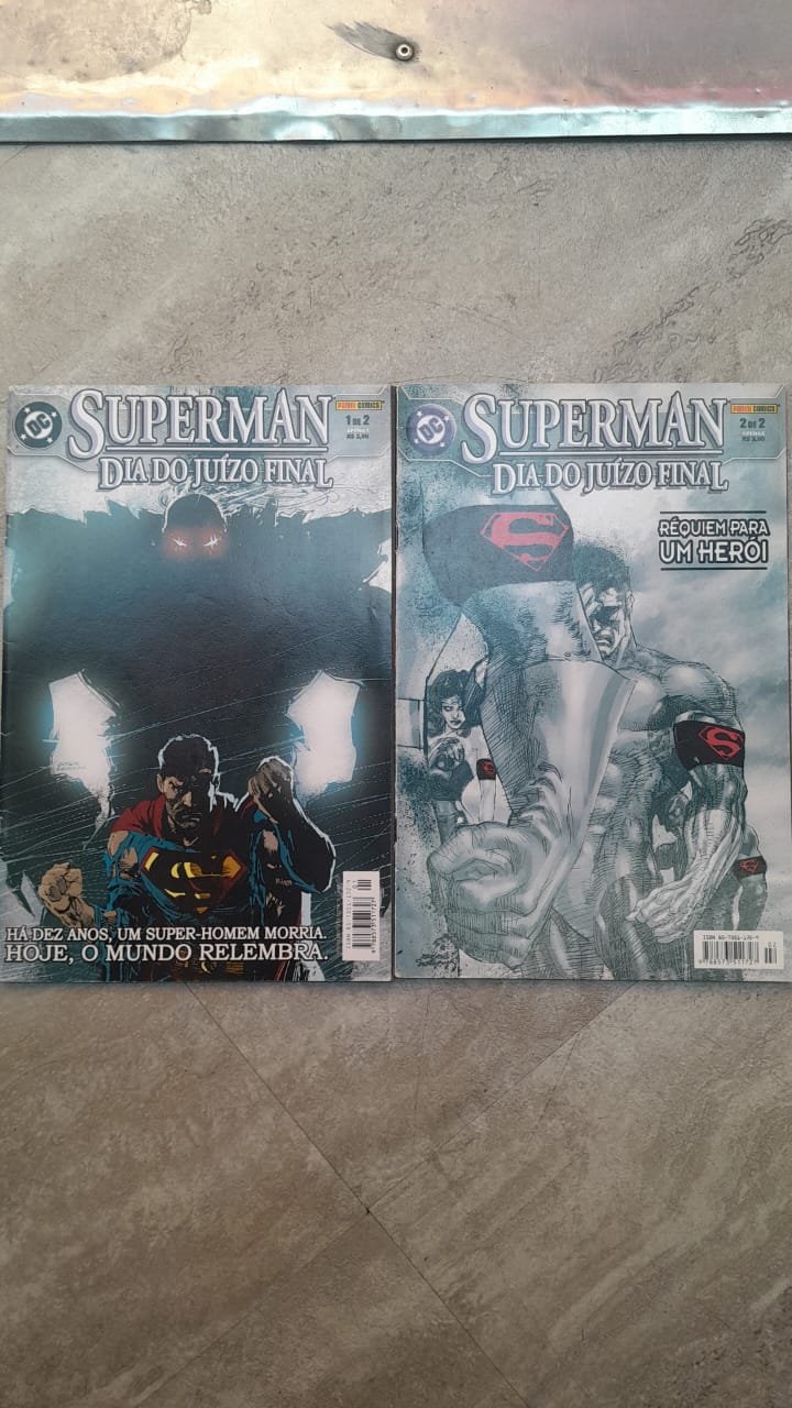 40 Superman Dia do Juízo Final completo 1 e 2 - Imagem 1