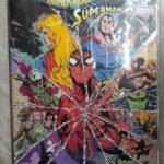 Homem-Aranha Superman capa variante 4 por Sanford Greene