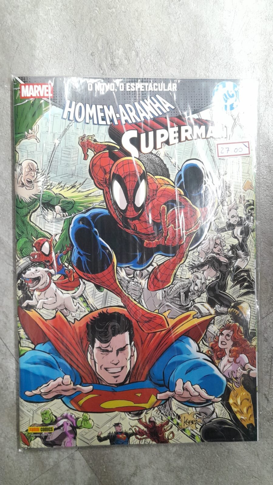 43 Homem-Aranha Superman capa variante 5 por Kaare Andrews - Imagem 1