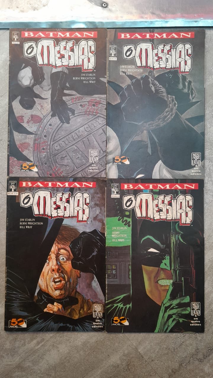 47 Batman O Messias completo 1 ao 4 - Imagem 1