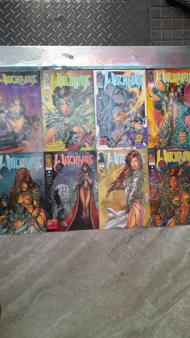 50 Witchblade completo 1 ao 8 - Imagem 1